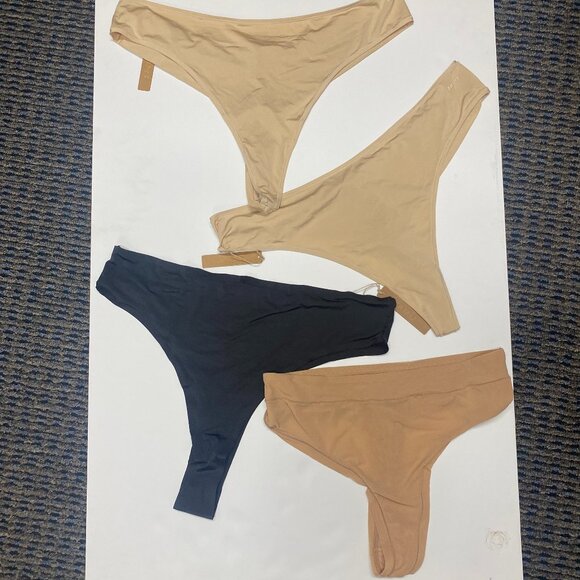 NEW! FOUR SKIMS THONG UNDERWEAR SIZE 4X - Picture 1 of 4